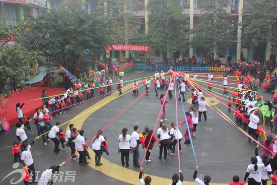四川峨眉希望艺术幼儿园举办阳光体育运动会