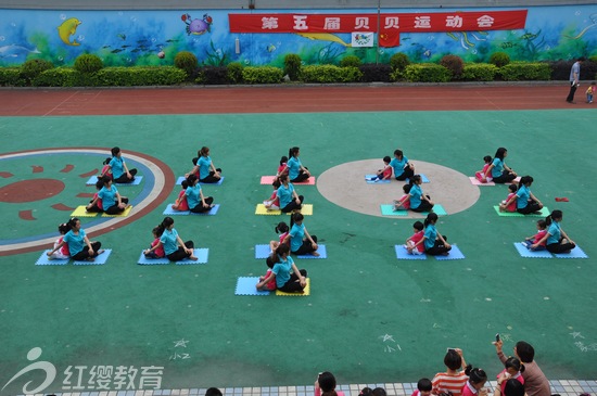 江苏红缨金盛花园幼儿园举办阳光体育运动会