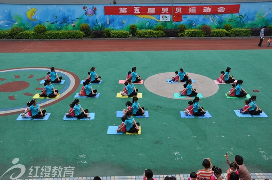 江苏红缨金盛花园幼儿园举办第五届“贝贝”暨“阳光体育”运动会
