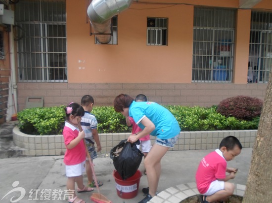 广西红缨润通国际幼儿园开展世界环境保护日活