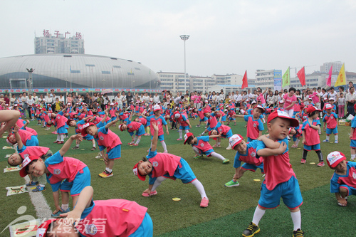 湖北武穴红缨童心幼儿园迎六一亲子同乐会