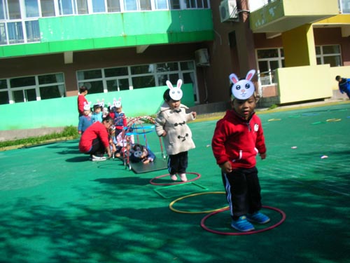 小兔采蘑菇