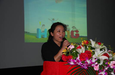 蔡晓光老师蓝天艺术幼儿园开家长会_红缨教育