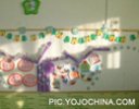 主题墙《多彩的冬天》