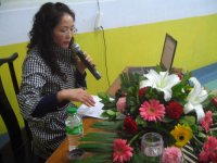 四川达州小红帽幼儿园园长罗玉兰做精彩汇报