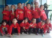 幼儿合影