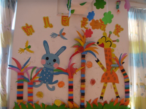 春季环境创设集锦 - 红缨教育_做中国幼儿园连